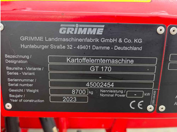 Oogstmachine Grimme GT 170: afbeelding 2 Oogstmachine Grimme GT 170: afbeelding 2