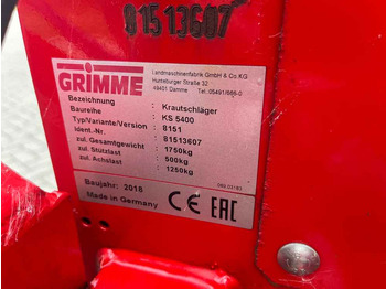 Oogstmachine Grimme KS 5400: afbeelding 2