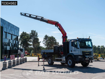 Nieuw Vrachtwagen met open laadbak, Kraanwagen MAN TGM 18.320 4X4 NEW 4x4 Palfinger PK 27002-SH D Crane manbasket Steelsuspension: afbeelding 5 Nieuw Vrachtwagen met open laadbak, Kraanwagen MAN TGM 18.320 4X4 NEW 4x4 Palfinger PK 27002-SH D Crane manbasket Steelsuspension: afbeelding 5
