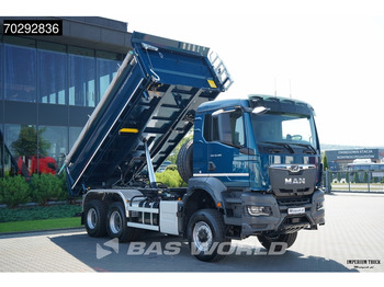Nieuw Kipper vrachtwagen MAN TGS 33.480 TGS 6X6 11m3 KH-3-Way Kipper 6x6 Steel Suspension Automatic Big-Axle Euro 6: afbeelding 3