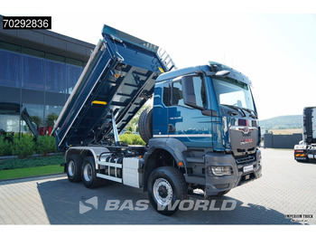 Nieuw Kipper vrachtwagen MAN TGS 33.480 TGS 6X6 11m3 KH-3-Way Kipper 6x6 Steel Suspension Automatic Big-Axle Euro 6: afbeelding 5