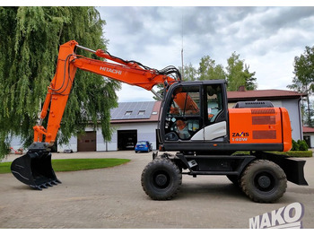 Mobiele graafmachine HITACHI