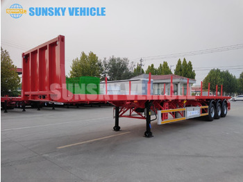 Open bak met boorden oplegger SUNSKY