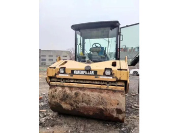 Asfaltwals Used 12t Cat Tandem Double Drum CB 534D Double Drum Compactor for Asphalt: afbeelding 3