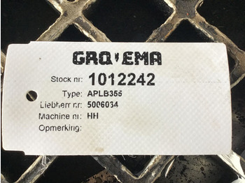 As en onderdelen LIEBHERR