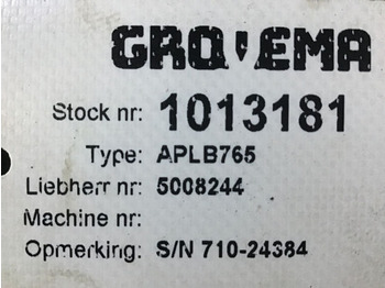 As en onderdelen Liebherr APLB765: afbeelding 5