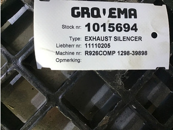 Geluiddemper LIEBHERR