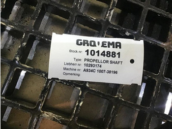Aandrijfas Liebherr Propeller Shaft: afbeelding 2 Aandrijfas Liebherr Propeller Shaft: afbeelding 2