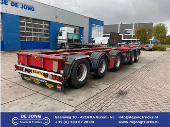 Containertransporter/ Wissellaadbak oplegger BROSHUIS