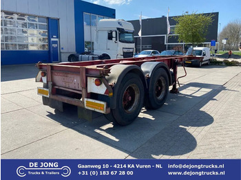 Containertransporter/ Wissellaadbak oplegger BURG