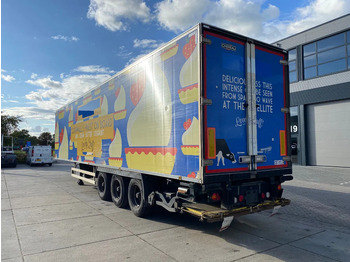 Koelwagen oplegger Chereau Frigo / 7 cm walls / BPW Disc / Carrier Vector: afbeelding 4