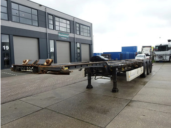 Containertransporter/ Wissellaadbak oplegger Krone SD 27 / Container Chassis / BPW + Drum / 45 FT: afbeelding 4
