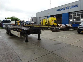Containertransporter/ Wissellaadbak oplegger Krone SD 27 / Container Chassis / BPW + Drum / 45 FT: afbeelding 5