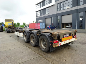 Containertransporter/ Wissellaadbak oplegger Krone SD 27 / Container Chassis / BPW + Drum / 45 FT: afbeelding 3