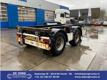 Containertransporter/ Wissellaadbak oplegger KRONE