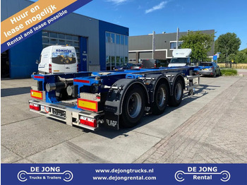Containertransporter/ Wissellaadbak oplegger LAG