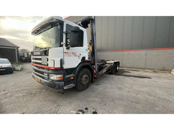 Containertransporter/ Wissellaadbak vrachtwagen SCANIA P114