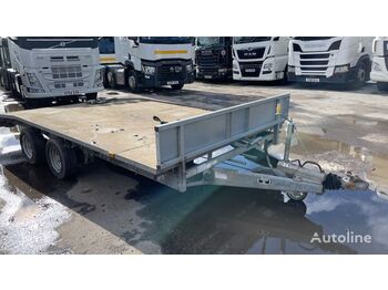 Dieplader aanhangwagen voor het vervoer van zwaar materieel Ifor Williams Trailers FLATBED: afbeelding 1