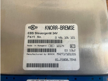 ECU voor Vrachtwagen MAN Knorr-bremse EBS Steuergerät 81.25808.7048: afbeelding 3