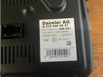 Instrumentenpaneel voor Vrachtwagen Mercedes Benz Actros MP4 Kombiinstrument / Tacho A0104460021: afbeelding 3