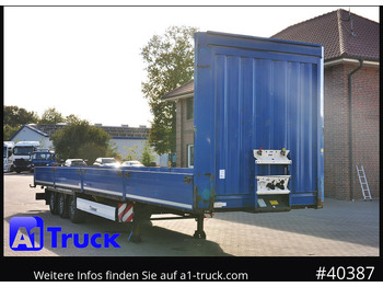 Open bak met boorden oplegger KRONE