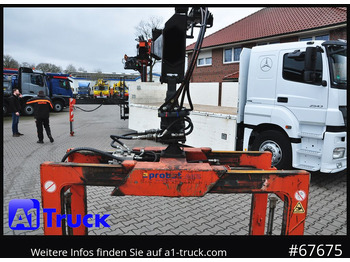 Kraanwagen, Vrachtwagen met open laadbak MERCEDES-BENZ Axor 2543,  Atlas 170.2  Kran, Lift-Lenkachse,: afbeelding 3