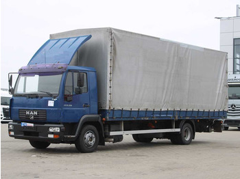 Schuifzeilen vrachtwagen MAN