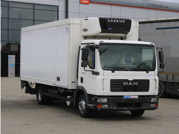 Koelwagen vrachtwagen MAN TGL 12.210, EURO 4, HYDRAULIC FRONT, CARRIER SUPRA 850 Mt, 2X EVAPORATOR: afbeelding 3