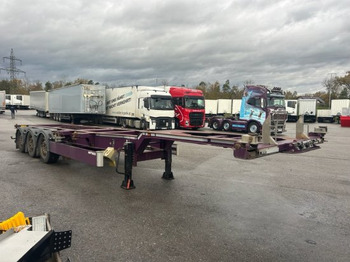 Containertransporter/ Wissellaadbak oplegger WEB TRAILER