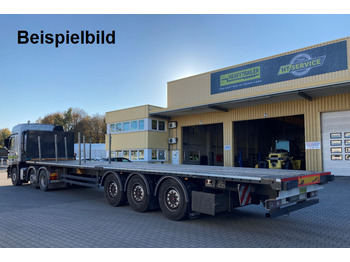 Open bak met boorden oplegger