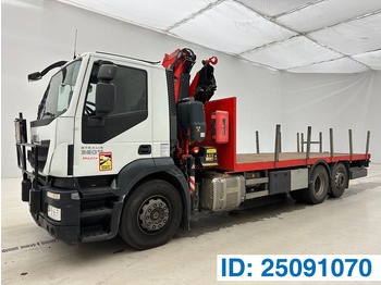 Vrachtwagen met open laadbak IVECO Stralis