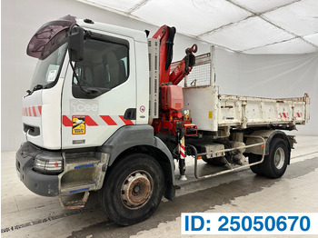Kipper vrachtwagen RENAULT Kerax 320
