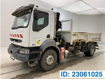 Kipper vrachtwagen RENAULT Kerax 370