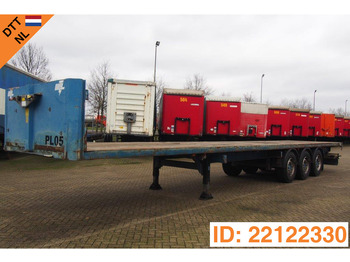Open bak met boorden oplegger RENDERS