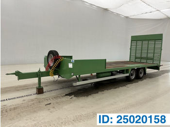 Dieplader aanhangwagen