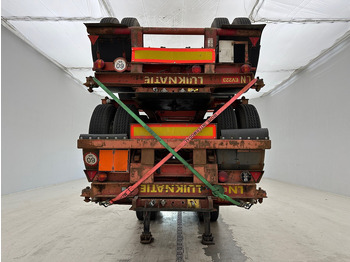 Containertransporter/ Wissellaadbak oplegger Van Hool Stack 4 x skelet 20 ft: afbeelding 2 Containertransporter/ Wissellaadbak oplegger Van Hool Stack 4 x skelet 20 ft: afbeelding 2