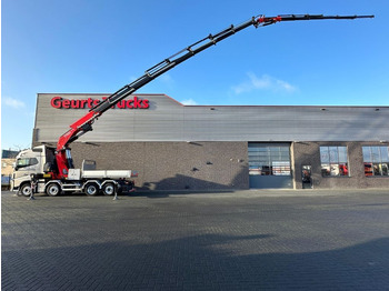 Trekker Volvo FH 540 8X2 TREKKER-BAKWAGEN COMBI + FASSI F1650R: afbeelding 1