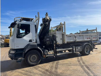 Kipper vrachtwagen RENAULT Kerax 430