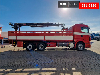 Kraanwagen, Vrachtwagen met open laadbak Scania R 380 LB6X2*4MNA / Retarder / HIAB 166K: afbeelding 4 Kraanwagen, Vrachtwagen met open laadbak Scania R 380 LB6X2*4MNA / Retarder / HIAB 166K: afbeelding 4