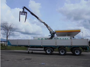 Open bak met boorden oplegger Floor FLO-17-30H2: afbeelding 2