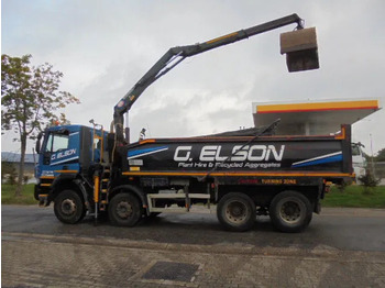 Kipper vrachtwagen, Kraanwagen Iveco AD340T36 8X4: afbeelding 4 Kipper vrachtwagen, Kraanwagen Iveco AD340T36 8X4: afbeelding 4