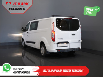 Kleine bestelwagen, Bestelwagen met dubbele cabine Ford Transit Custom 2.0 TDCI L2 Trend DC Dubbel Cabine BPM VRIJ! Stoelverw./ Carplay/ 2.7t Trekverm./ Navi/ PDC/ Cruise: afbeelding 2