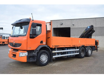 Vrachtwagen met open laadbak RENAULT Premium 410