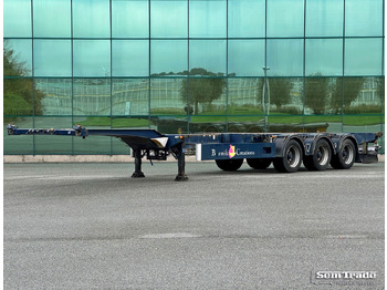 Containertransporter/ Wissellaadbak oplegger BURG