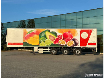 Koelwagen oplegger Chereau Renders Carrier Maxima 1300 2X Steering Axle 1X Lift Axle Disc Brakes: afbeelding 2