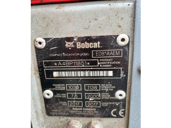 Minigraafmachine Mini Pelle BOBCAT 1138 KGS: afbeelding 5