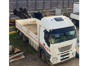 Vrachtwagen met open laadbak, Kraanwagen Iveco Stralis 420: afbeelding 2