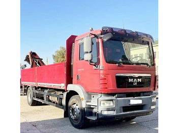 Vrachtwagen met open laadbak MAN TGM 18.340