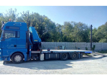 Vrachtwagen met open laadbak MAN TGA