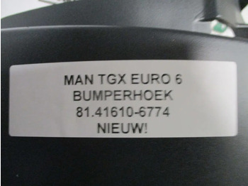 Bumper voor Vrachtwagen MAN 81.41610-6774 Bumperhoek TGX euro 6 rechts: afbeelding 2